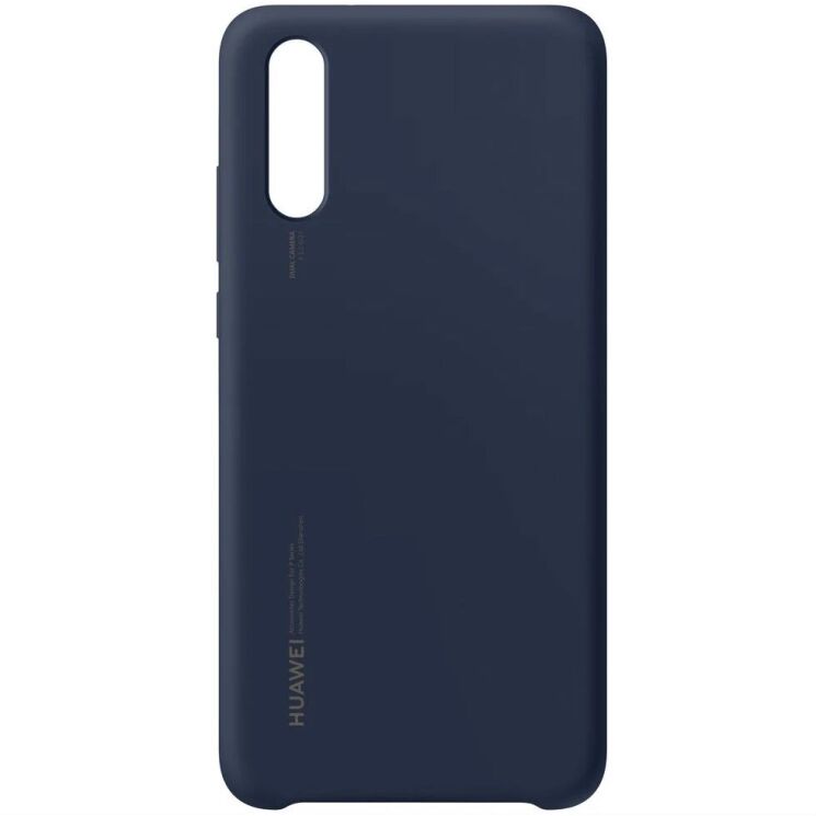 Защитный чехол Silicone Case для Huawei P20 - Deep Blue: фото 4 из 5