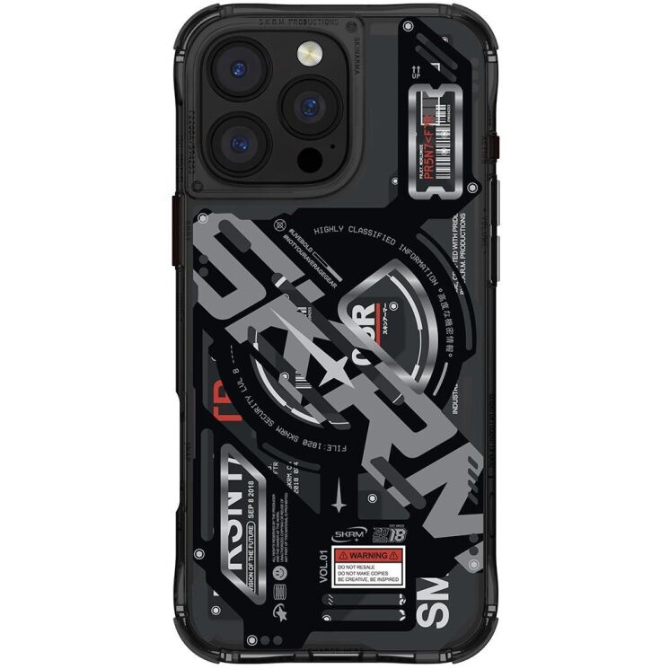 Защитный чехол SKINARMA EKHO Mag-Charge для Apple iPhone 16 Pro - Black: фото 1 из 9