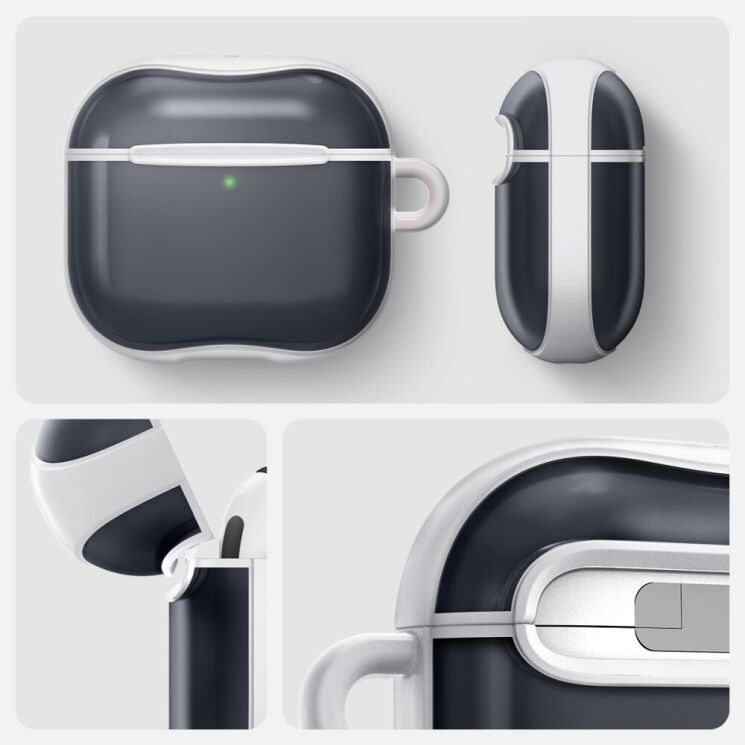 Защитный чехол Spigen Classic C1 MagFit (FH) для AirPods 4 (ACS08645) - Graphite (364458H) Защитный чехол Spigen Classic C1 MagFit (FH) для AirPods 4 (ACS08645) - Graphite: фото 15 из 15