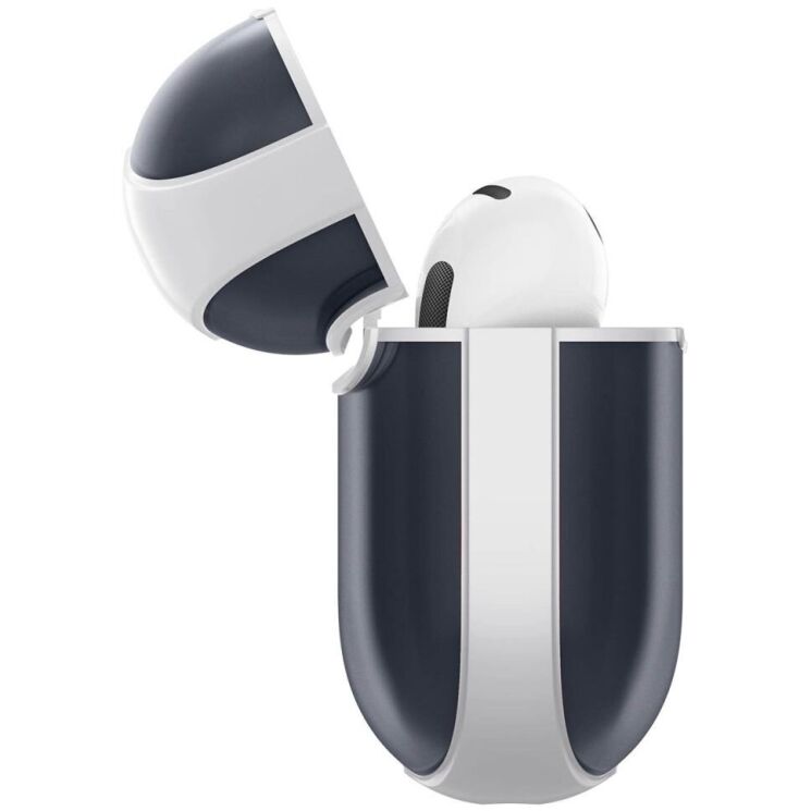 Защитный чехол Spigen Classic C1 MagFit (FH) для AirPods 4 (ACS08645) - Graphite (364458H) Защитный чехол Spigen Classic C1 MagFit (FH) для AirPods 4 (ACS08645) - Graphite: фото 4 из 15