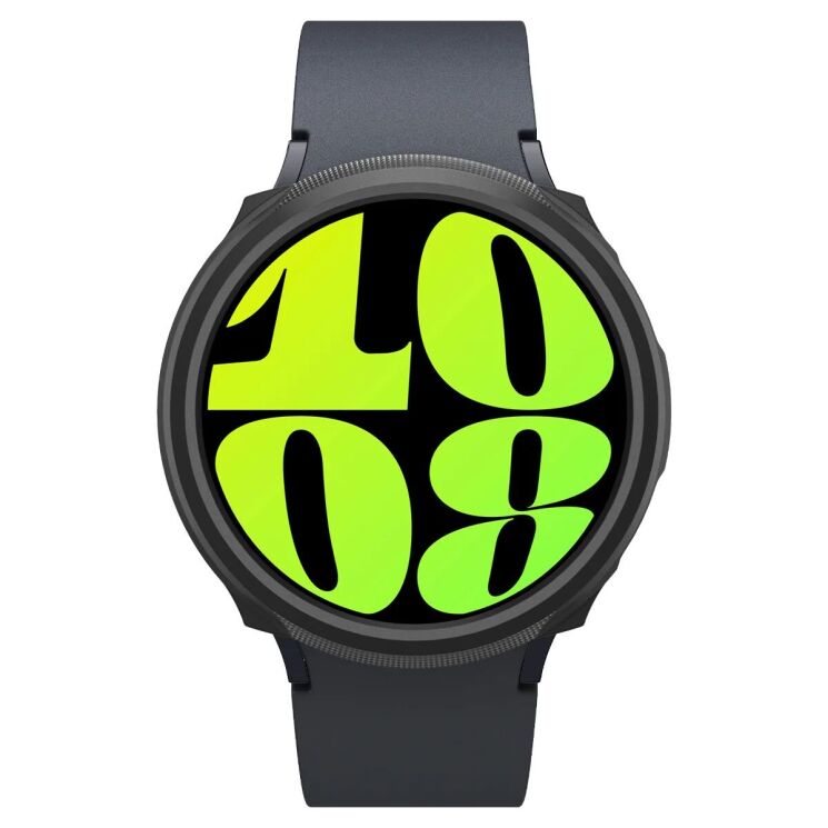 Защитный чехол Spigen (SGP) Liquid Air Case для Samsung Galaxy Watch 6 (44mm) - Matte Black: фото 10 из 19