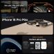 Защитный чехол Spigen (SGP) Liquid Air T (MagFit) для Apple iPhone 16 Pro Max (ACS09114) - Matte Black (379915B). Фото 10 из 15