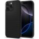 Защитный чехол Spigen (SGP) Liquid Air T (MagFit) для Apple iPhone 16 Pro Max (ACS09114) - Matte Black (379915B). Фото 1 из 15