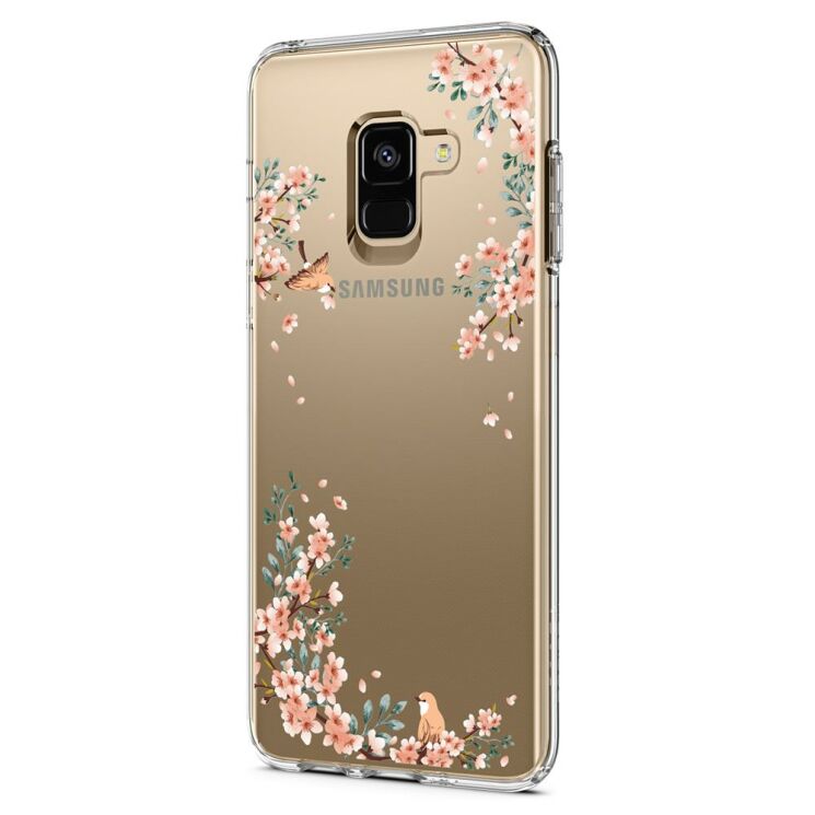Защитный чехол Spigen SGP Liquid Crystal Blossom для Samsung Galaxy A8 (A530) - Nature: фото 3 из 9