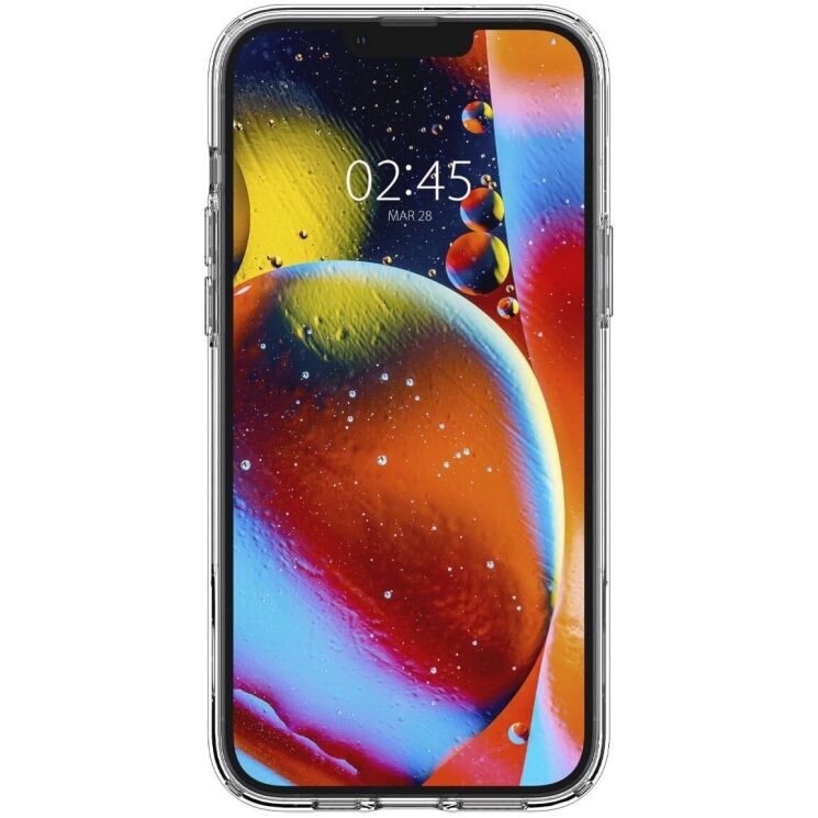 Защитный чехол Spigen (SGP) Slim Armor Essential S (MagFit) для Apple iPhone 14 (ACS04686) - Crystal Clear: фото 6 из 15