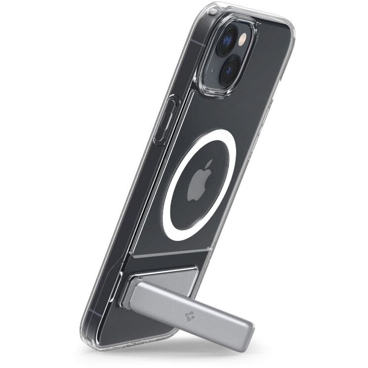 Защитный чехол Spigen (SGP) Slim Armor Essential S (MagFit) для Apple iPhone 14 (ACS04686) - Crystal Clear: фото 3 из 15