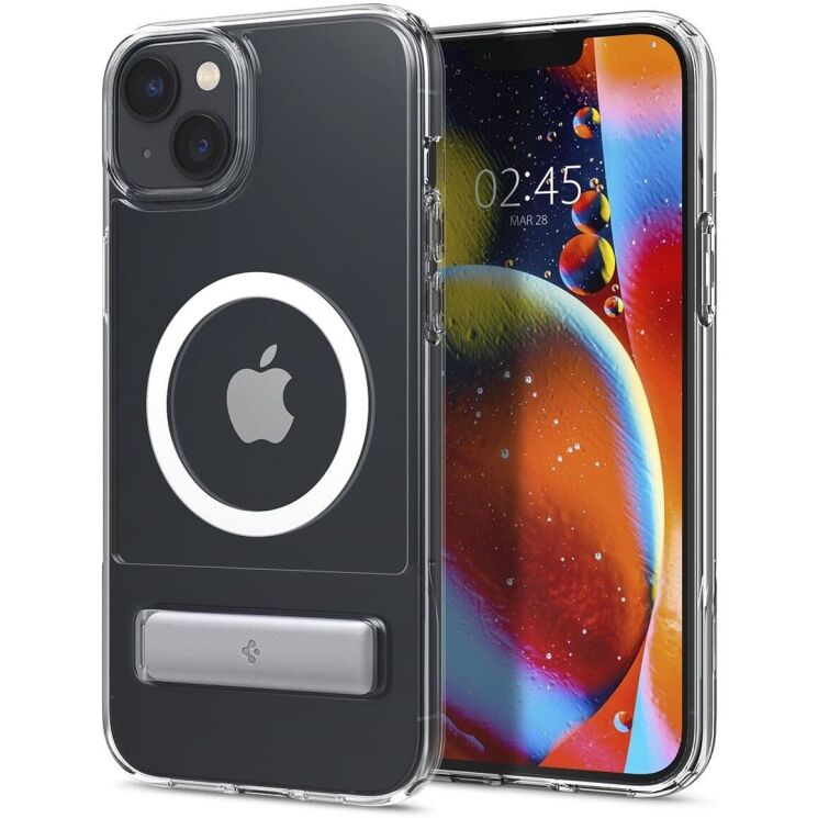 Защитный чехол Spigen (SGP) Slim Armor Essential S (MagFit) для Apple iPhone 14 (ACS04686) - Crystal Clear: фото 1 из 15