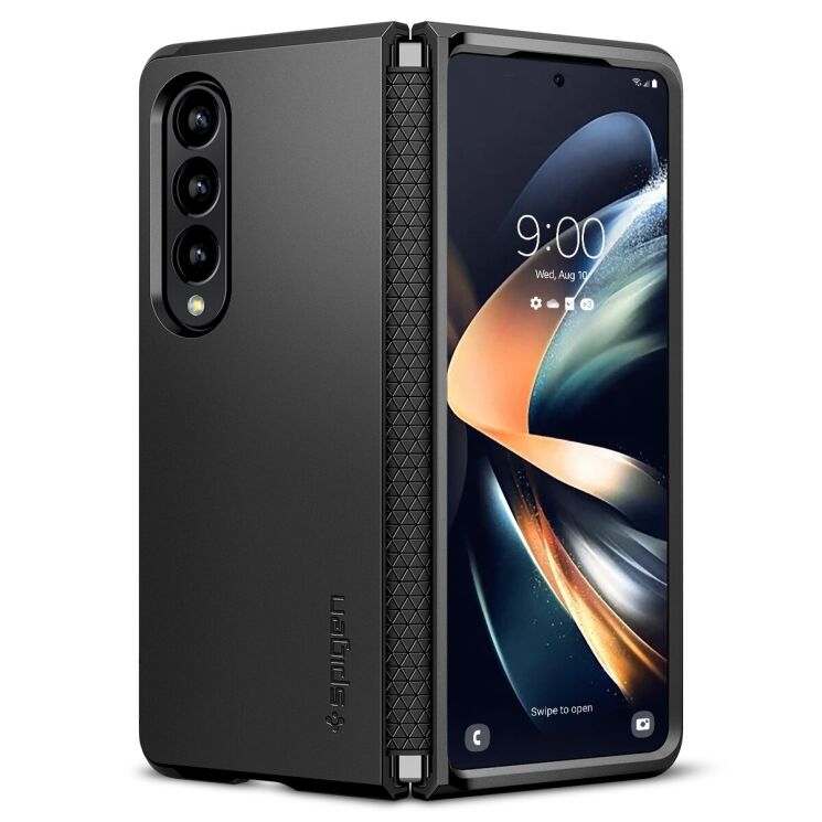 Защитный чехол Spigen (SGP) Tough Armor (FF) для Samsung Galaxy Fold 4 - Black: фото 1 из 11
