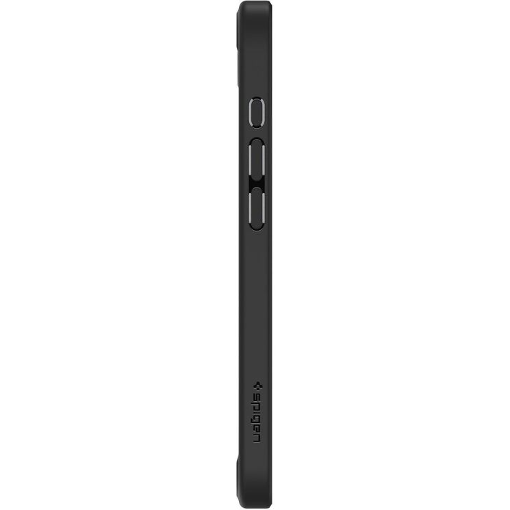 Защитный чехол Spigen (SGP) Ultra Hybrid (MagFit) для Apple iPhone 16e (ACS09144) - Frost Black: фото 8 из 15