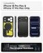 Защитный чехол Spigen Tough Armor T (MagFit) для iPhone 18 Pro Max (ACS12137) - Gunmetal (440306H). Фото 8 из 15