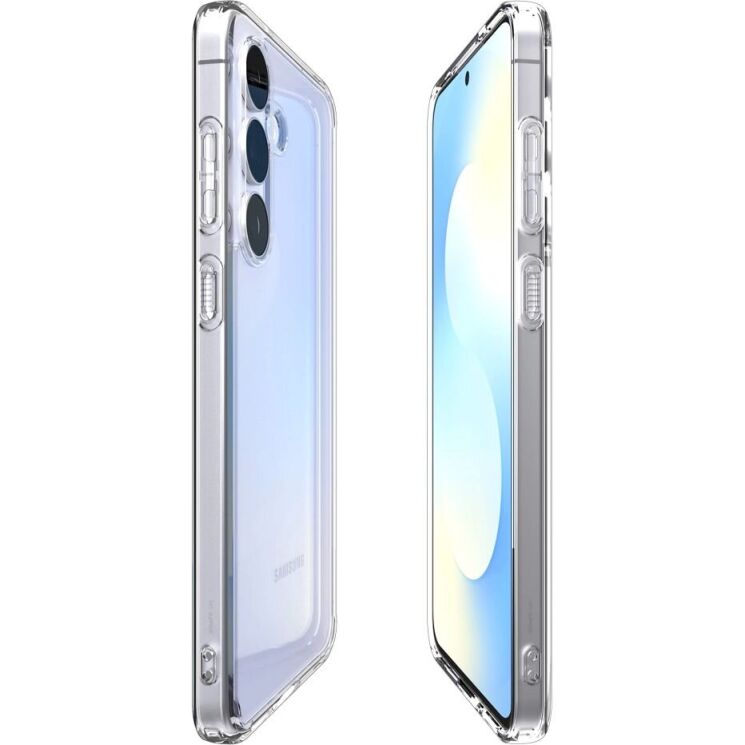 Защитный чехол Spigen Ultra Hybrid для Samsung Galaxy S25 FE (S731) ACS10026 - Crystal Clear: фото 4 из 14