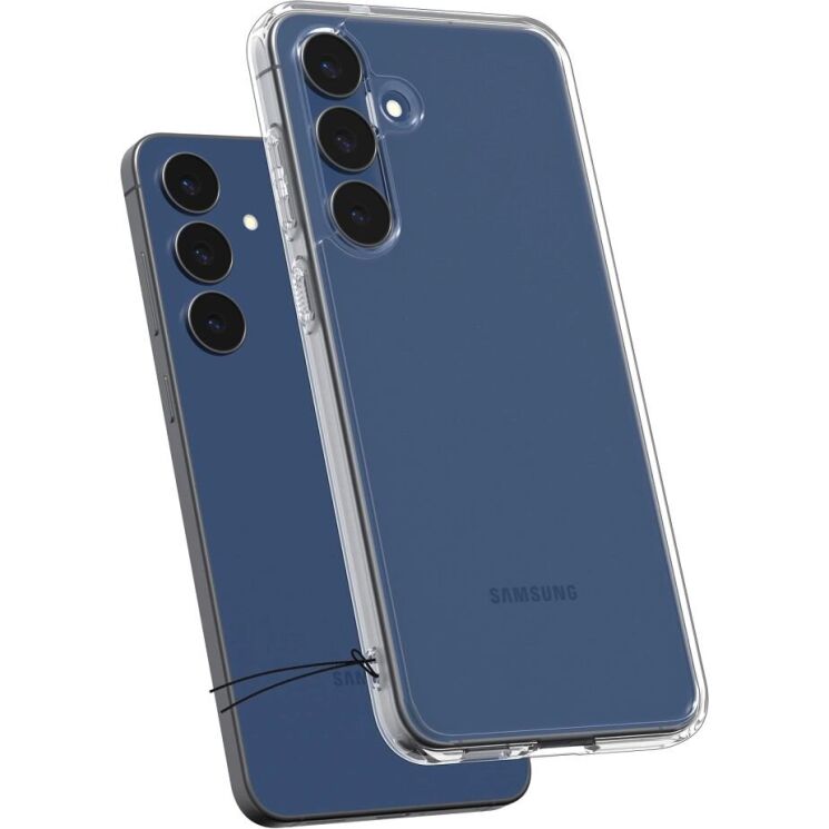 Защитный чехол Spigen Ultra Hybrid для Samsung Galaxy S25 FE (S731) ACS10026 - Crystal Clear: фото 5 из 14