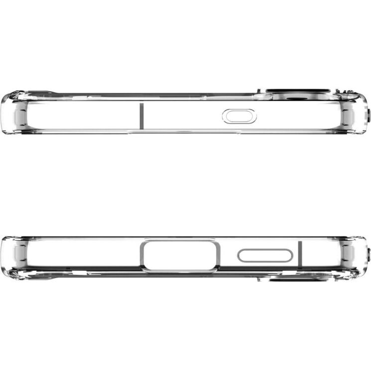 Защитный чехол Spigen Ultra Hybrid для Samsung Galaxy S25 FE (S731) ACS10026 - Crystal Clear: фото 8 из 14