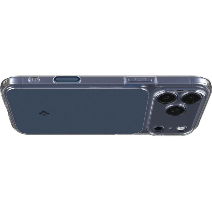 Защитный чехол Spigen Ultra Hybrid T MagFit для iPhone 17 Pro Max (ACS10473) - Matte Blue: фото 7 из 15