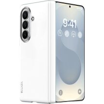Захисний чохол SULADA Magnetic Leather Case для Samsung Galaxy Fold 8 Ultra - White: фото 1 з 12
