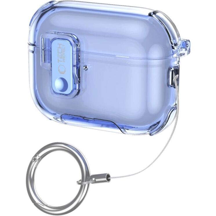 Захисний чохол Tech-Protect Bounce Pro для AirPods Pro 3 - Mist Blue: фото 2 з 12