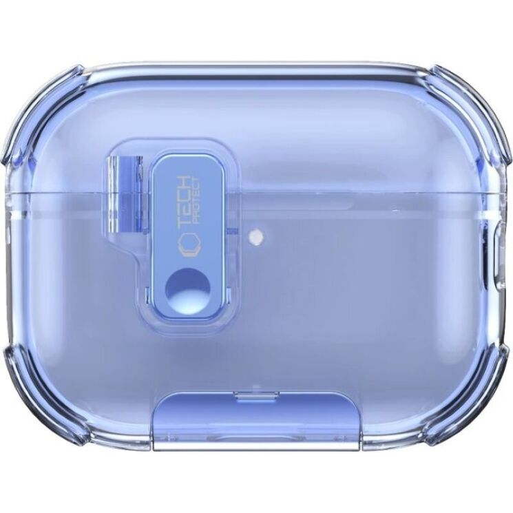 Захисний чохол Tech-Protect Bounce Pro для AirPods Pro 3 - Mist Blue: фото 3 з 12