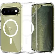 Захисний чохол Tech-Protect FlexAir Hybrid MagSafe для Google Pixel 11 / 11 Pro / 10 / 10 Pro / 9 / 9 Pro (5906302342457) - Clear: фото 1 з 8