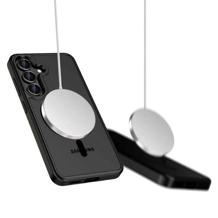 Защитный чехол Tech-Protect Magmat MagSafe для Nothing Phone (3) - Black / Clear: фото 2 из 4