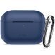 Защитный чехол Tech-Protect Silicone Hook для AirPods Pro 3 - Navy Blue (390125LL). Фото 2 из 8