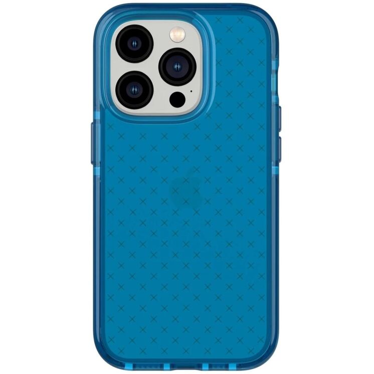 Защитный чехол Tech21 Evo Check для Apple iPhone 14 Pro (T21-9694) - Blue: фото 1 из 5