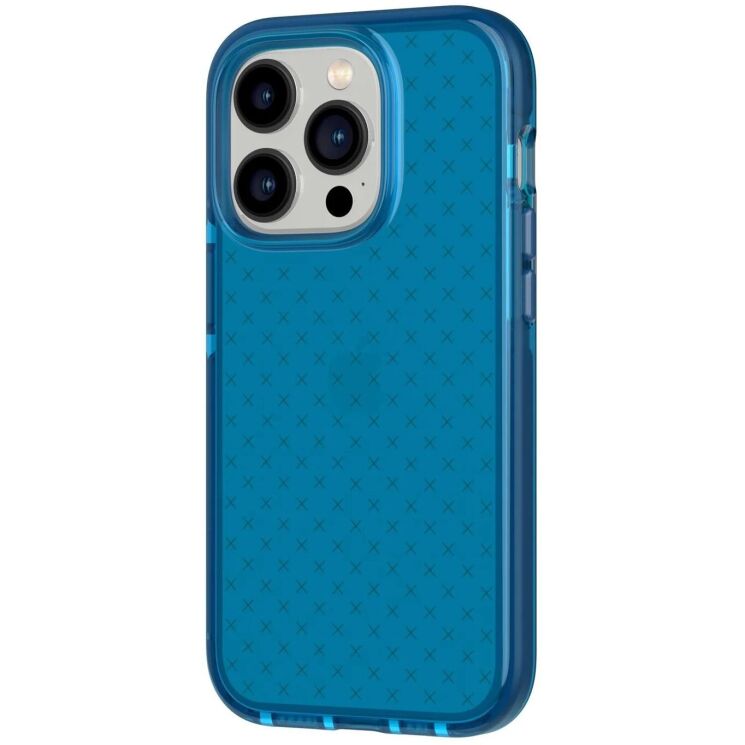 Защитный чехол Tech21 Evo Check для Apple iPhone 14 Pro (T21-9694) - Blue: фото 2 из 5