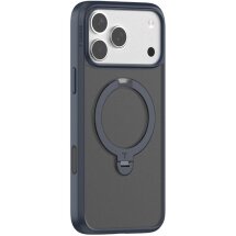 Защитный чехол TORRAS Ostand Spin MagSafe для Apple iPhone 17 Pro Max - Dark Blue: фото 1 из 8