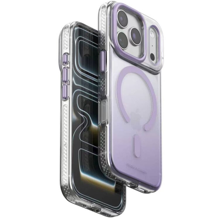 Захисний чохол (TPU+PC) Puloka Resplendent with Magnetic Fit для iPhone 18 Pro Max / 17 Pro Max - Purple (423928V) Захисний чохол (TPU+PC) Puloka Resplendent with Magnetic Fit для iPhone 18 Pro Max / 17 Pro Max - Purple: фото 1 з 2