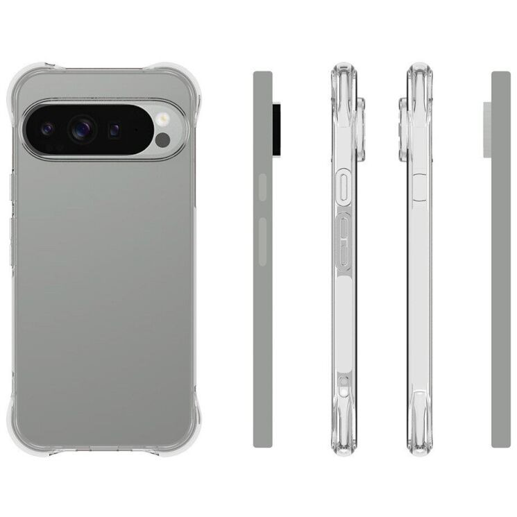 Защитный чехол UniCase AirBag Flow для Google Pixel 10 Pro XL - Transparent: фото 5 из 5