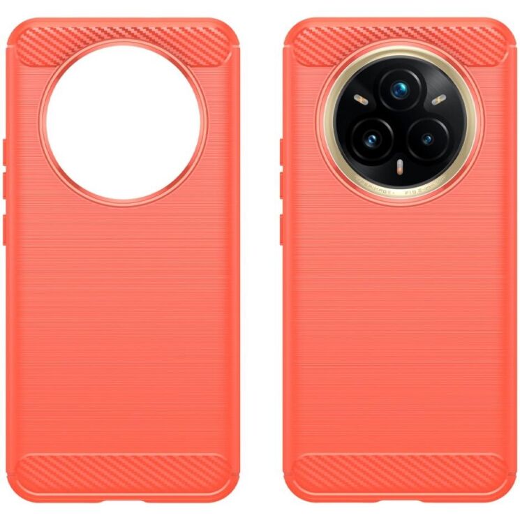 Защитный чехол UniCase Carbon для Realme 14 Pro Plus - Red: фото 2 из 8