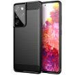 Защитный чехол UniCase Carbon для Samsung Galaxy S21 Ultra (G998) - Black (300937B)