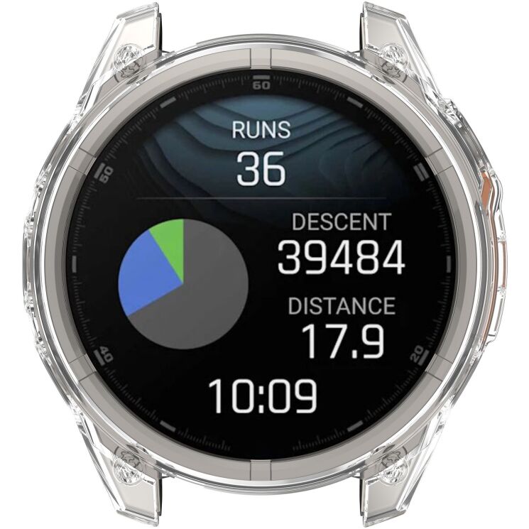 Захисний чохол UniCase Clear Cover для Garmin Fenix 8 (43mm) - Transparent (367307T) Захисний чохол UniCase Clear Cover для Garmin Fenix 8 (43mm) - Transparent: фото 4 з 7