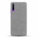 Защитный чехол UniCase Cloth Texture для Huawei P Smart Pro / Honor 9X (for China) - Light Grey (215845LH). Фото 3 из 5