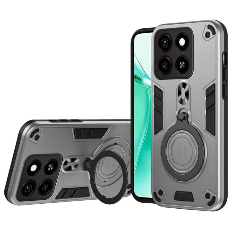 Защитный чехол UniCase Cosmic Armor для ZTE Blade A35 / Blade A55 - Silver: фото 1 из 8