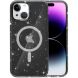 Защитный чехол UniCase Glitter Series MagSafe для Apple iPhone 15 - Black (329547B). Фото 1 из 6