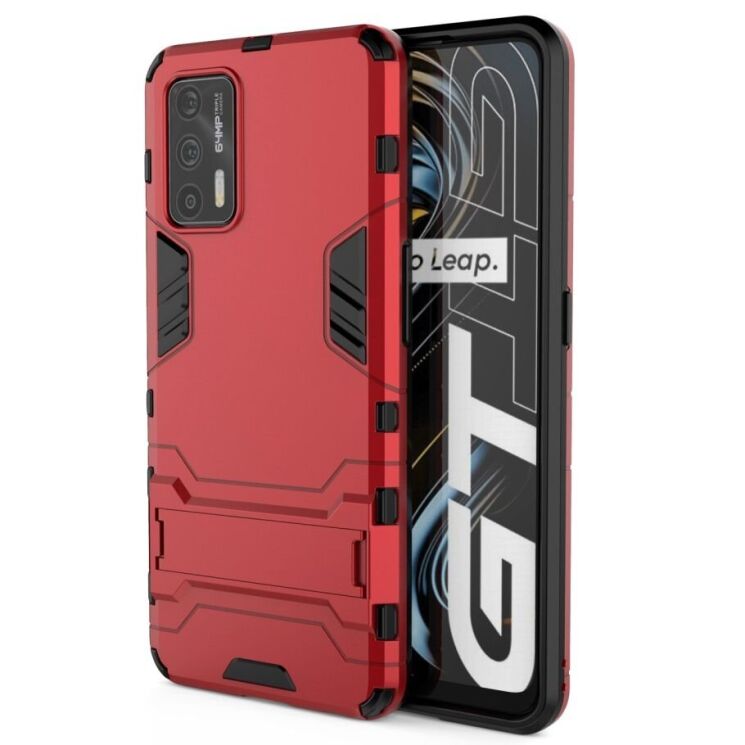 Защитный чехол UniCase Hybrid для Realme GT - Red: фото 1 из 8