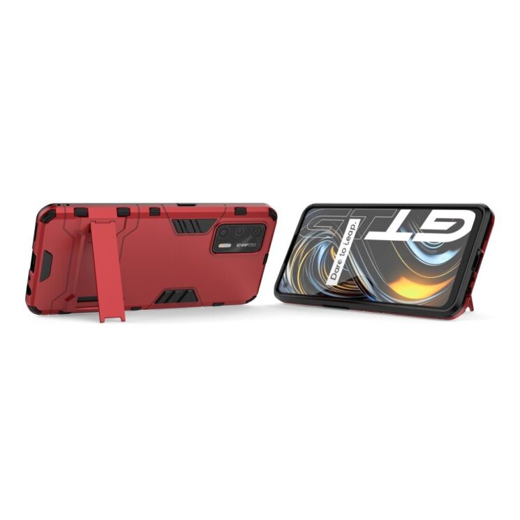 Защитный чехол UniCase Hybrid для Realme GT - Red: фото 4 из 8