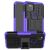 Защитный чехол UniCase Hybrid X для Google Pixel 5 - Black / Purple: фото 1 из 18