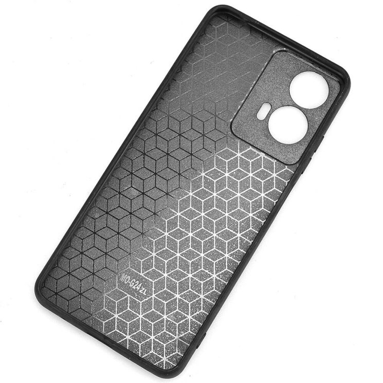 Защитный чехол UniCase Leather Series для Motorola Moto E14 / G04s - Blue: фото 6 из 7