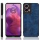 Защитный чехол UniCase Leather Series для Motorola Moto E14 / G04s - Blue (358607L). Фото 3 из 7