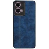 Защитный чехол UniCase Leather Series для Motorola Moto E14 / G04s - Blue: фото 1 из 7