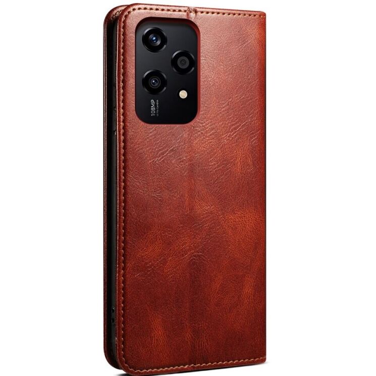 Защитный чехол UniCase Leather Wallet для Honor 200 Lite - Brown: фото 6 из 6