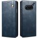 Захисний чохол UniCase Leather Wallet для Nothing Phone (2a) / Phone (2a) Plus - Blue (352504L). Фото 1 з 6