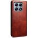 Защитный чехол UniCase Leather Wallet для Xiaomi 14T - Brown (365744Z). Фото 6 из 6