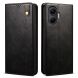 Защитный чехол UniCase Leather Wallet для Xiaomi Poco F7 - Black (381122B). Фото 1 из 7