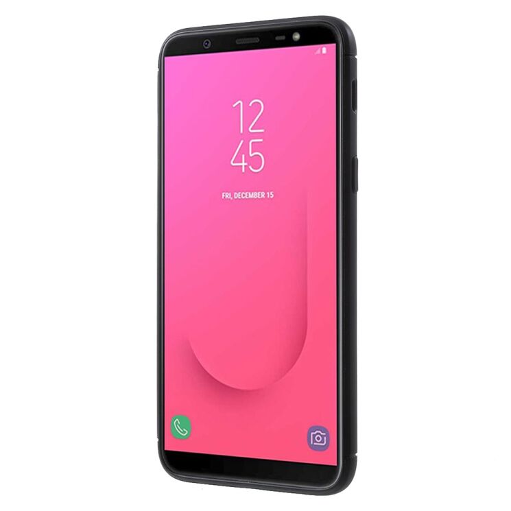 Защитный чехол UniCase Magnetic Ring для Samsung Galaxy J8 2018 (J810) - Black / Rose Gold: фото 3 из 7