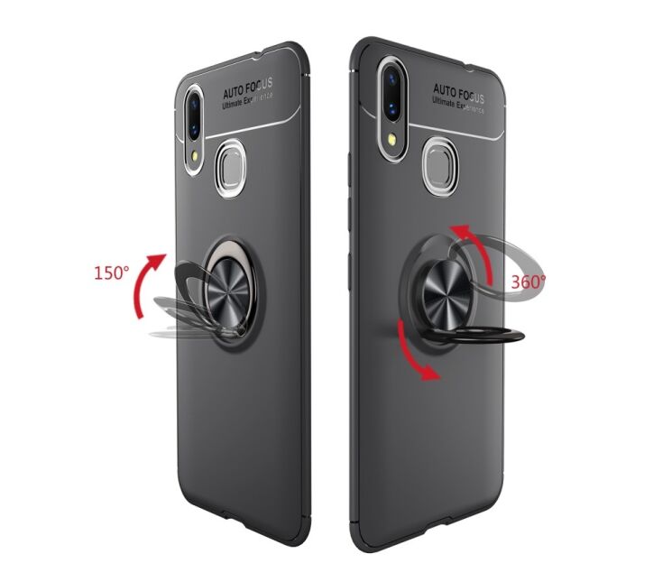 Захисний чохол UniCase Magnetic Ring для Xiaomi Mi Max 3 - Red: фото 6 з 8