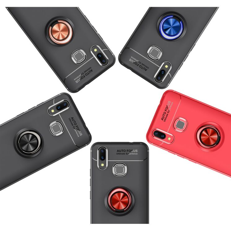 Захисний чохол UniCase Magnetic Ring для Xiaomi Mi Max 3 - Red: фото 3 з 8