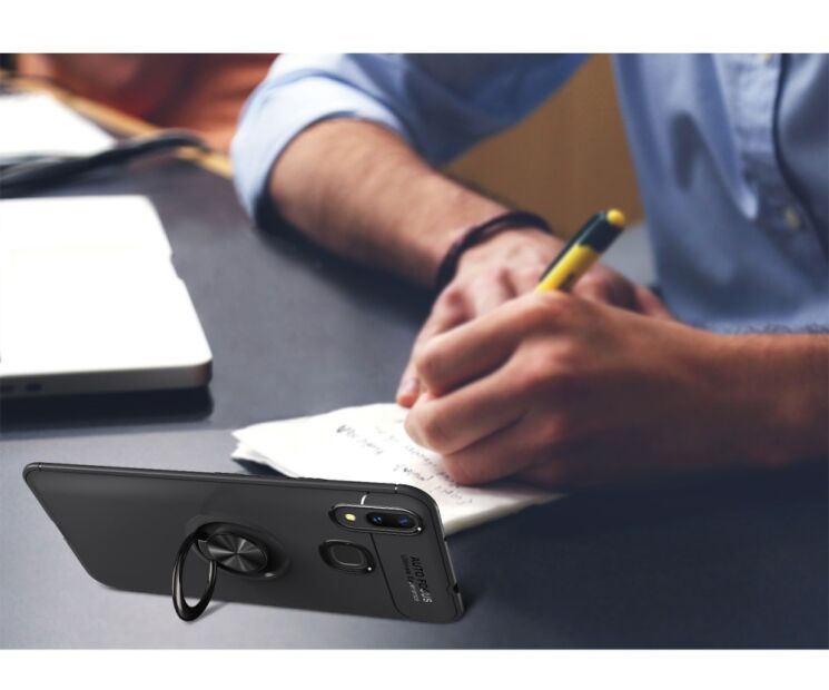 Захисний чохол UniCase Magnetic Ring для Xiaomi Mi Max 3 - Red: фото 8 з 8