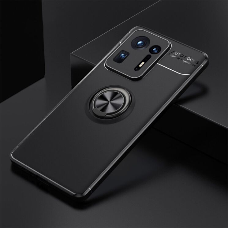 Защитный чехол UniCase Magnetic Ring для Xiaomi Mi Mix 4 - Black: фото 2 из 16